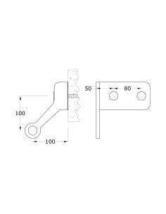 اسپایدر دیواری تک بازو - نوع دو 2