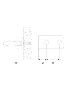 اسپایدر دیواری تک بازو - S818 2