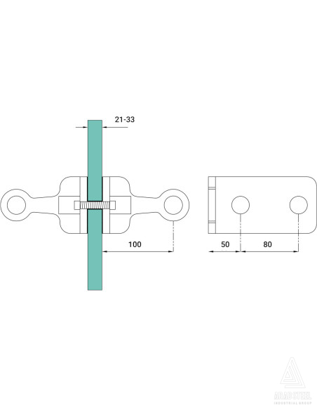 اسپایدر با فین دو بازو وسط - s814