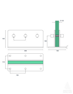 پایه فین گلس 2