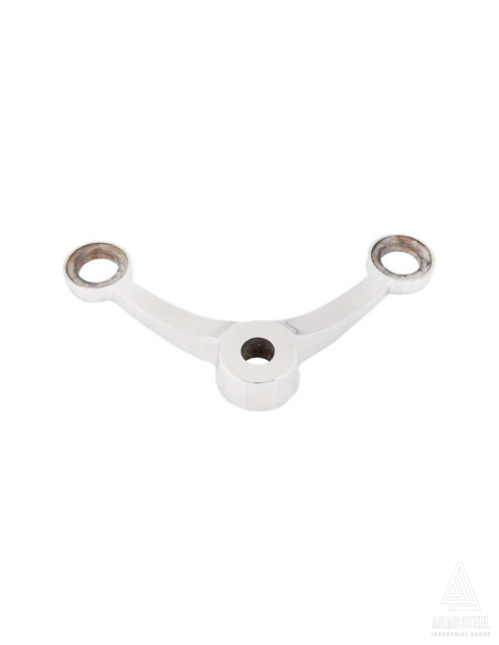 اسپادر 2 شاخ بازو 20 سانتی متر با متریال استنلس استیل 304 زاویه 90 درجه