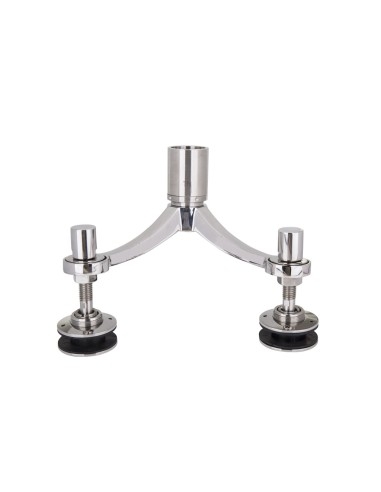 مونتاژ شده اسپایدر دو شاخ زاویه 90 شامل کانکتور و روتل