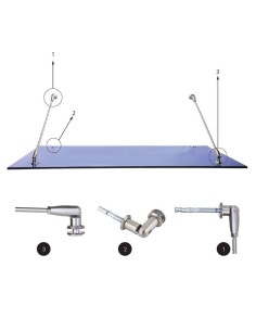 یراق آلات بارانگیر شیشه ای