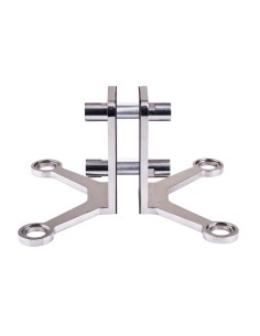 Four-Arms Glass Spider with Fin - s816-front view