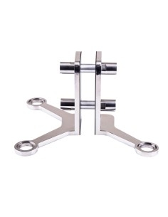 Three-Arms Glass Spider with Fin - S815-front view