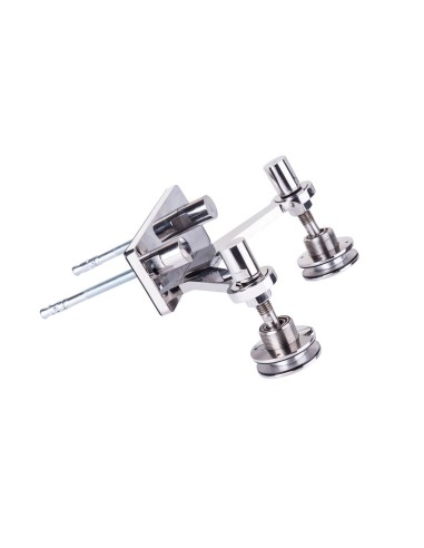 Two-Way Wall-mounted Glass Spider-s809 - assembled