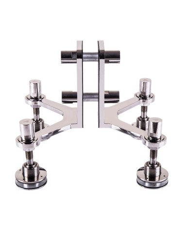 Four-Arms Glass Spider with Fin - s816-assembled