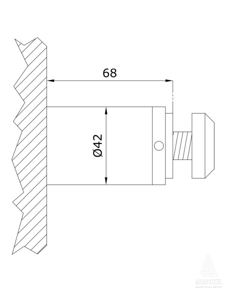 42mm Stainless Steel Spider Connector - Technical Specifications
