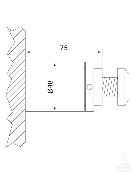 48mm Stainless Steel Spider Connector - Technical Specifications