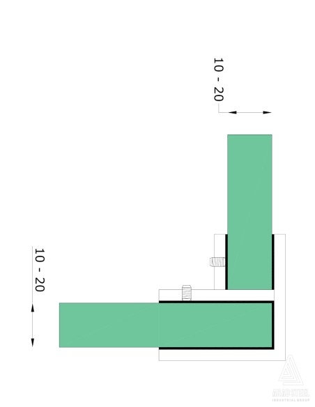Glass-to-Glass Hardware - G410 - technical specifications