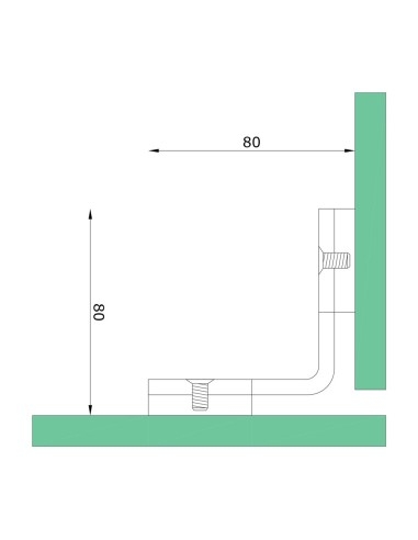 Glass-to-Glass Hardware - G409