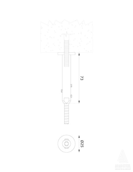 Rigging Screws | Wire Strainers for 5mm Cable | Stainless Steel 304 & 316 - TECHNICAL specifications