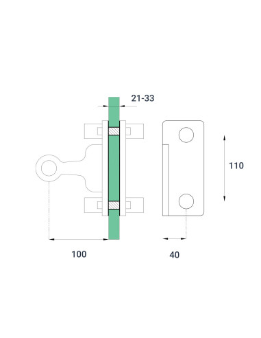 One-Way 180-degree Spider with Fin-s801-plan specification