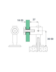 Glass Clamps - C706 2