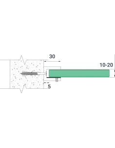 Glass Clamp - C709 2