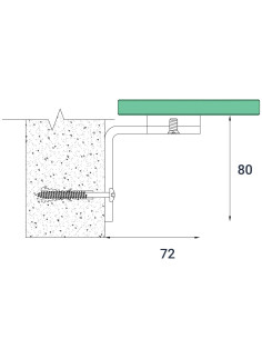 Rectangular UV Glass Clamp | Stainless Steel 304 & 316 2