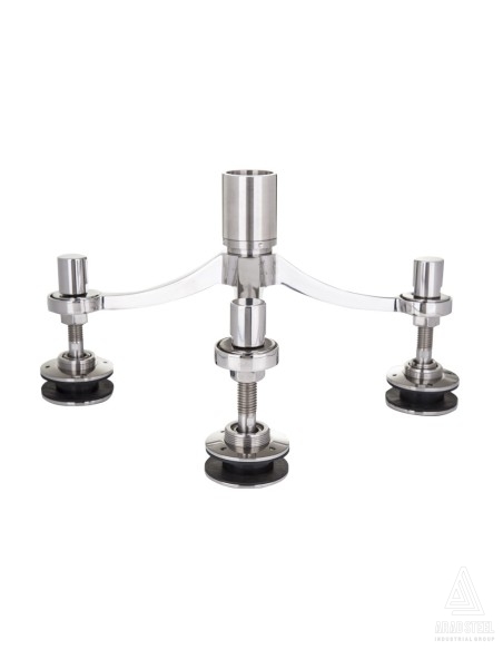 Three Arms Glass Spider - s843 -assembled