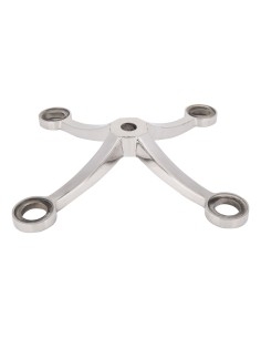 Four Arms Glass Spider-s844 - size 200 mm -front view