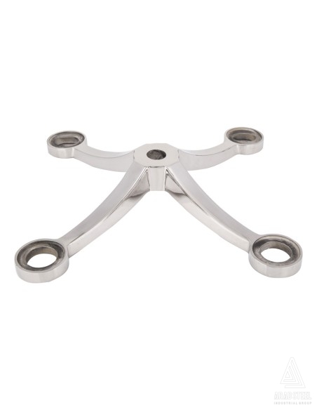 Four Arms Glass Spider-s844 - size 200 mm -front view