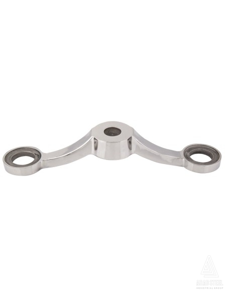 Two-ways 180 Degree Glass Spider - s842 - front view