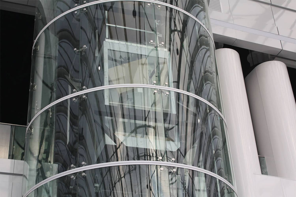  Curved glass Enclosures 