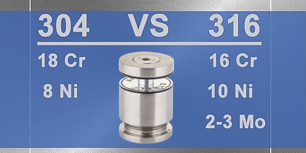 مقایسه اتصالات استیل 304 و 316 برای نرده شیشه ای: ویژگی‌ها، مراقبت‌ها و کاربردها